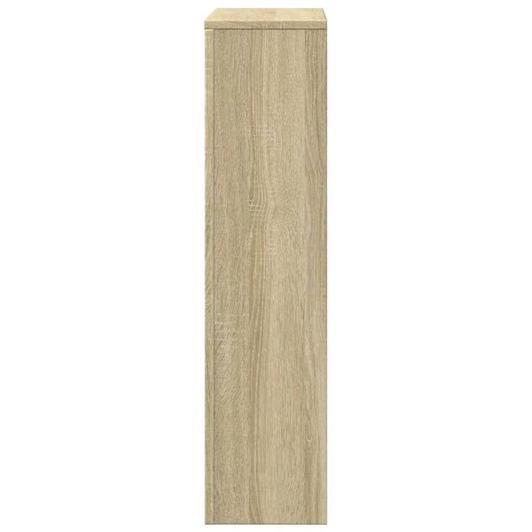 vidaXL Radiatorombouw 78x20x82 cm bewerkt hout sonoma eikenkleurig