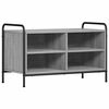 vidaXL Tv-meubel 140 x 39,5 x 50 cm Grijs Sonoma Bewerkt hout
