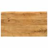 vidaXL Tafeltjesset 3 st met natuurlijke rand massief acaciahout