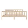 vidaXL Bedframe massief hout 200x200 cm