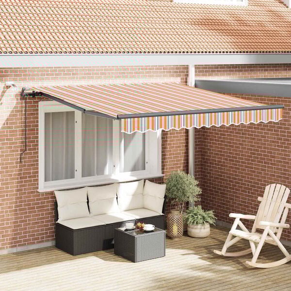 vidaXL Luifeldoek met Multikleur 300 x 250 cm Polyester