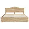 vidaXL Bedframe met hoofdeinde Sonoma Eiken 180 x 200 cm Bewerkt hout