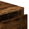 vidaXL Ladekast 80x41x58 cm bewerkt hout gerookt eikenkleurig