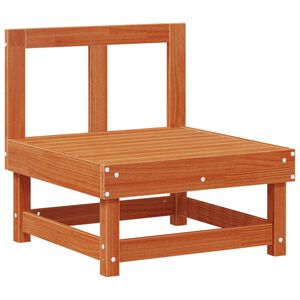 vidaXL Tuin Midden Sofa Massief grenenhout Wasbruin