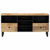 vidaXL Tv-meubel 100x33x46 cm massief mangohout