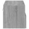 vidaXL Tv-wandmeubel 60x30x30 cm bewerkt hout grijs sonoma eikenkleur