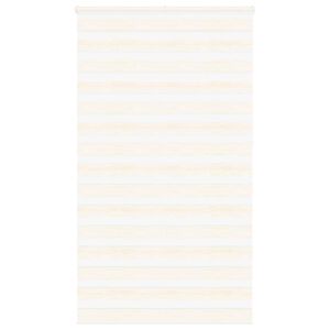vidaXL Zebra rolgordijn 135x230 cm stofbreedte 130,9 cm marmerbeige
