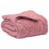 vidaXL Zomer Dekbed Roze 155 x 220 cm Microfiber en Teddy fleece