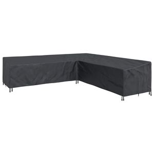 vidaXL Meubelhoes 325 x 325 x 80 cm 420D Oxford Stof L-vorm Waterdicht