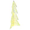 vidaXL Kerstboom 100 LED's Warmwit 120 cm PET