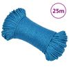 vidaXL Werktouw 3 mm 25 m polypropeen blauw