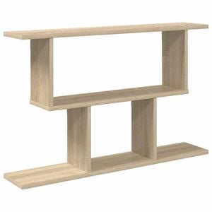 vidaXL Wandplank Sonoma Eiken 80 x 15 x 50,5 cm Bewerkt hout