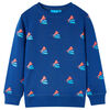 Kindertrui 128 donkerblauw