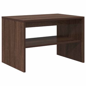 vidaXL Tv-meubel 60x40x40 cm bewerkt hout bruin eikenkleur