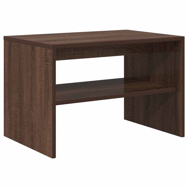 vidaXL Tv-meubel 60x40x40 cm bewerkt hout bruin eikenkleur