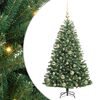 vidaXL Kunstmatige Inklapbare Kerstboom Groen 120 cm PVC en Metaal