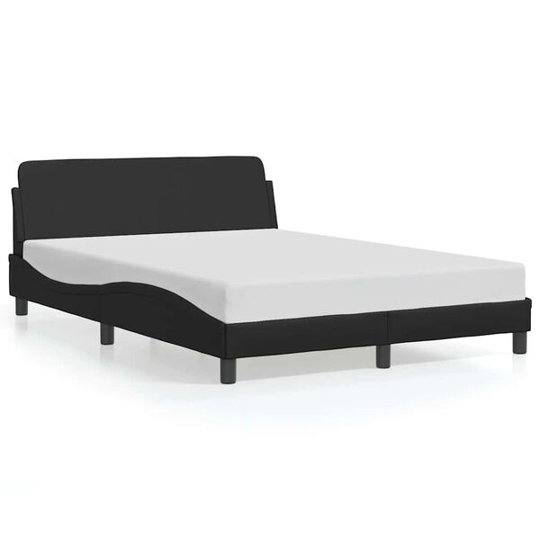 vidaXL Bedframe "Dover" kunstleer zwart 120x200 cm