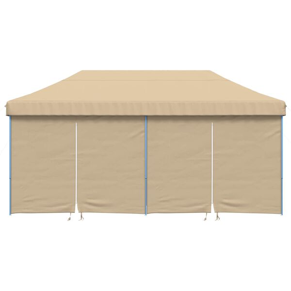 vidaXL Partytent Beige 292 x 580 x 315 cm Oxford Stof