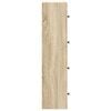 vidaXL Boekenkast 40x24x102 cm bewerkt hout sonoma eikenkleurig