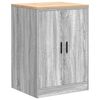 vidaXL Garagekast 60x51x85 cm massief grenenhout grijs sonoma