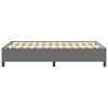 vidaXL Boxspringbed Lichtgrijs 120 x 190 cm Fluweel