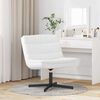 vidaXL Draaistoel Wit 63 x 75 x 76 cm PU