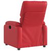vidaXL Fauteuil verstelbaar kunstleer rood
