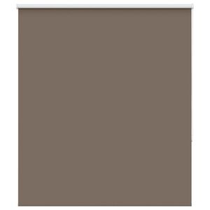 vidaXL Rolgordijn verduisterend koffie 130x150 cm stofbreedte 126,6 cm