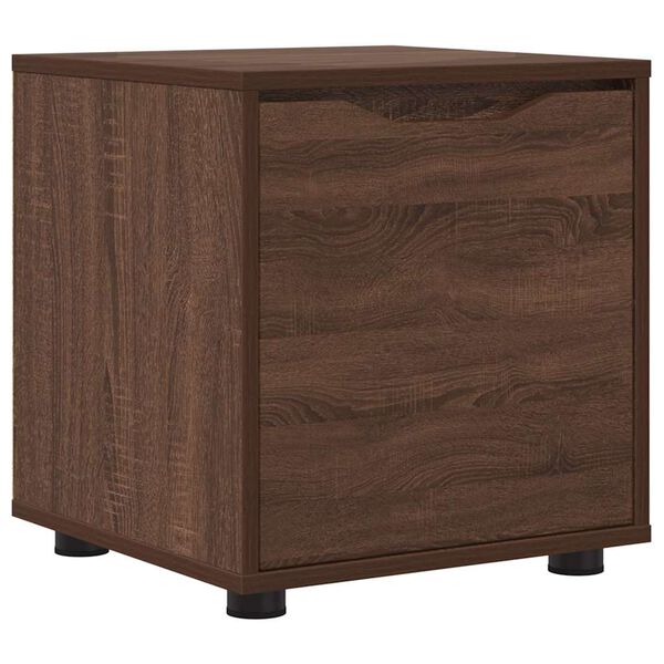 vidaXL Badkamer Kast Bruin Eiken 40,5 x 40 x 44 cm Bewerkt hout