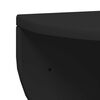 vidaXL Wandplank Wandgemonteerd Zwart 48 x 24 x 24 cm Bewerkt hout