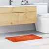vidaXL Antislip Badmat Oranje 50 x 80 cm PP
