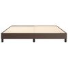 vidaXL Boxspring bed kunstleer bruin 180x200 cm