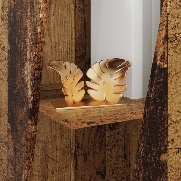 vidaXL Zijplank Oudhout 33 x 32 x 70,5 cm Bewerkt hout