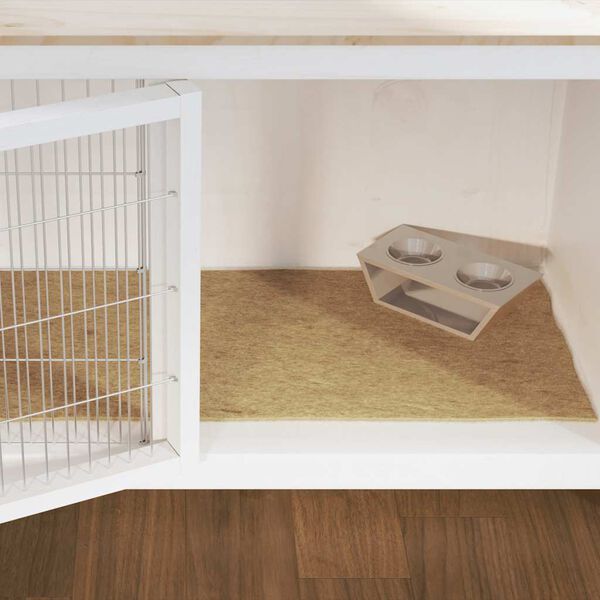 vidaXL Hennepmat voor knaagdieren 1x5 m 5 mm