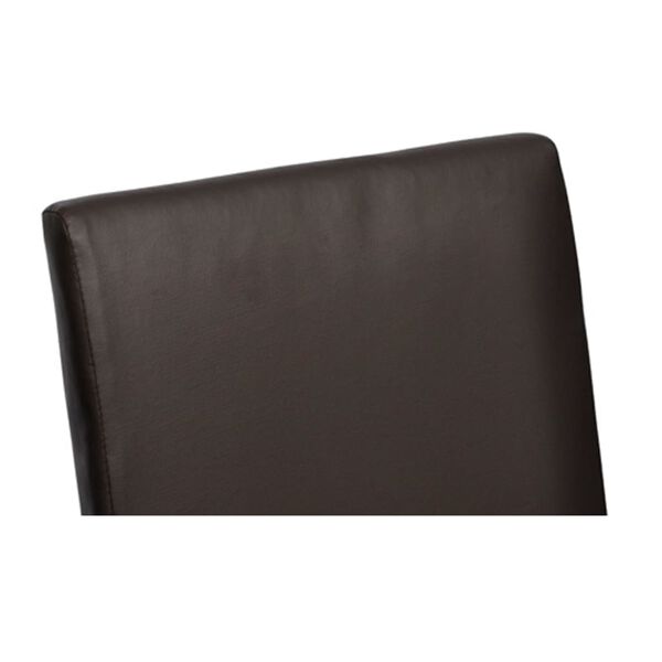 vidaXL Eetkamerstoelen 2 st kunstleer bruin