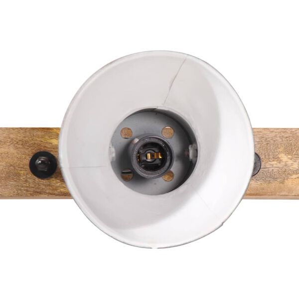 vidaXL Wandlamp 25 W E27 65x25 cm verweerd blauw