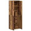 vidaXL Highboard Oud Hout 60 x 35 x 180 cm Bewerkt hout