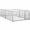 vidaXL Hondenkennel voor buiten 200x400x100 cm