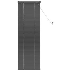 vidaXL Venetiaanse jaloezie Zilvergrijs 150 x 40 cm 25 mm PVC