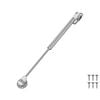 vidaXL Hydraulische Gasveer 12 st Zilver 280 x 17 x 16 mm PP en IJzer