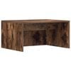 vidaXL Wandbureau Gerookt eiken Bewerkt hout 60 x 45 x 30 cm