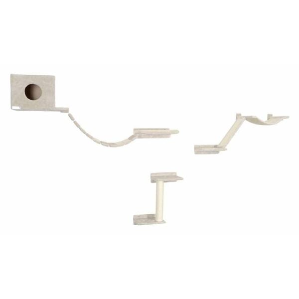 Kerbl Kattenklimwand Mount Everest hout beige