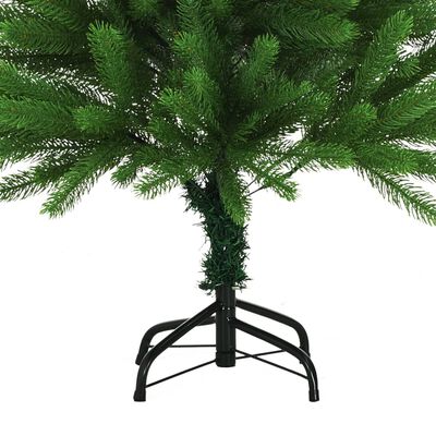 vidaXL Kunstkerstboom met verlichting 120 cm groen