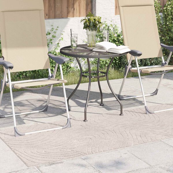 vidaXL Vloerkleden Rechthoekig PALMERAS Beige 150 x 80 cm Polyester