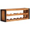 vidaXL Wijnrek Bruin 120 x 45 x 33 cm Massief Acaciahout