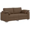 vidaXL Loveseat Bruin 180 cm Stof