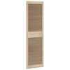 vidaXL Kastdeur 2 pcs Naturel 170 x 2,1 x 49,5 cm Massief grenenhout
