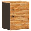 vidaXL Badkamer Hangkast Naturel 38 x 33 x 48 cm Massief Mango Hout