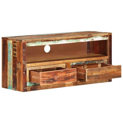 vidaXL Tv-meubel 88x30x40 cm massief gerecycled hout