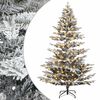vidaXL Kunstmatige Inklapbare Kerstboom 150 cm 150 LED's Warmwit